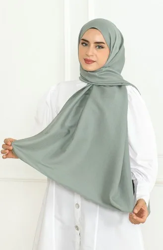 شال سادة 81076-15 أخضر مينت 81076-15