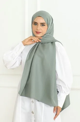 شال سادة 81076-15 أخضر مينت 81076-15