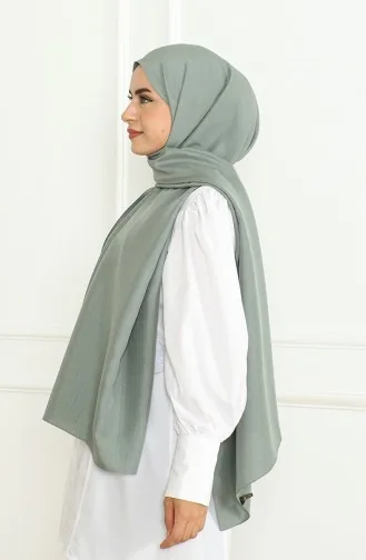 شال سادة 81076-15 أخضر مينت 81076-15