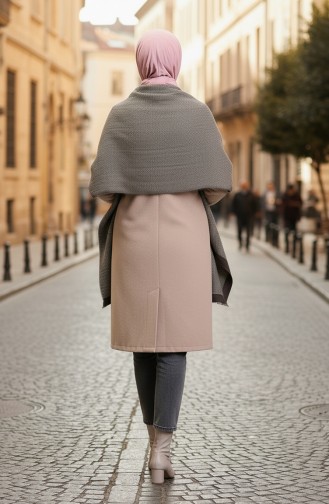 Shoulder Shawl 1066-01 Brown 1066-01