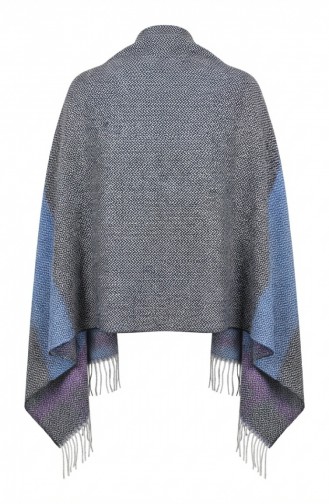 Schultertuch Mit Fischgrätenmuster 2035-04 Flieder 2035-04