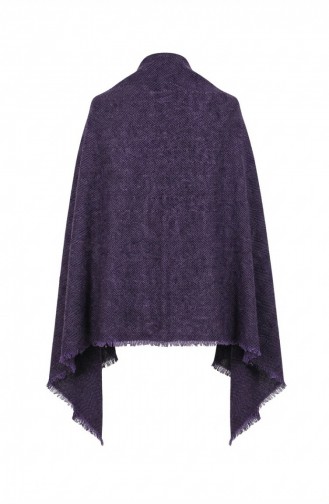 Châle Epaule Acrylique Uni 2063-06 Pourpre 2063-06