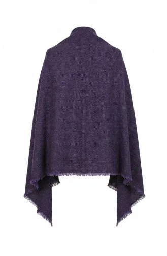 Effen Schouderdoek Van Acryl 2063-06 Paars 2063-06