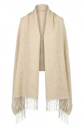 شال كتف سادة  2063-10  ذهبي 2063-10