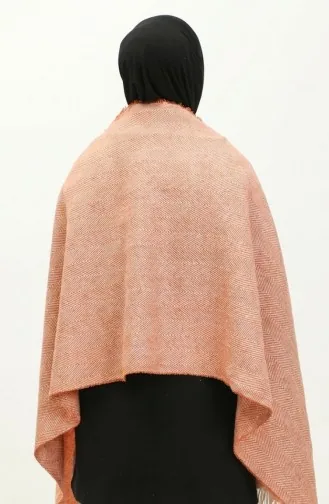 Effen Schouderdoek Van Acryl 2063-11 Oranje 2063-11