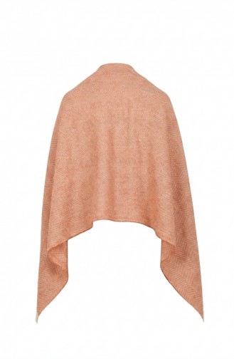 Châle Epaule Acrylique Uni 2063-11 Orange 2063-11