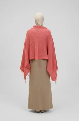 Tricot Epaule Tricoté Châle 2064-02 Fleur De Grenade 2064-02