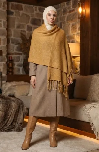 Châle Epaule Tricoté 2064-09 Doré 2064-09
