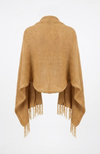 شال كتف تريكو 2064-09 ذهبي 2064-09