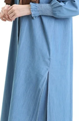 Costume Deux Pièces En Tissu Tencel 260625-02 Bleu 260625-02