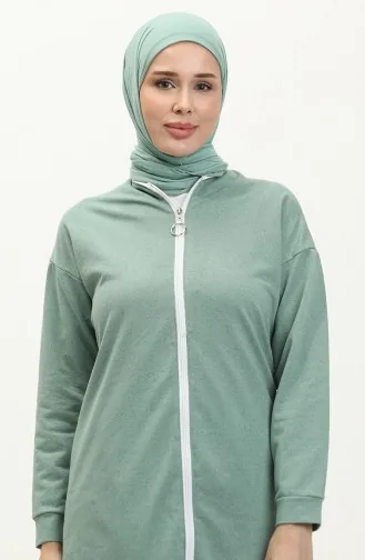 Trainingsanzug Mit Reißverschluss 3044-05 Grün 3044-05