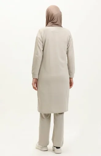 Survêtement A Fermeture 3044-07 Beige 3044-07