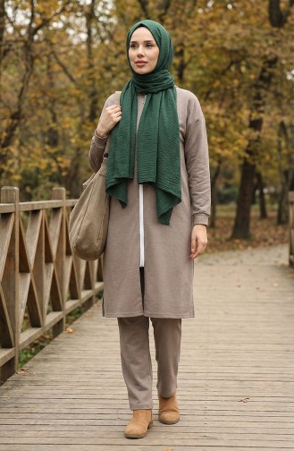 Trainingsanzug Mit Reißverschluss 3044-11 Nerz 3044-11