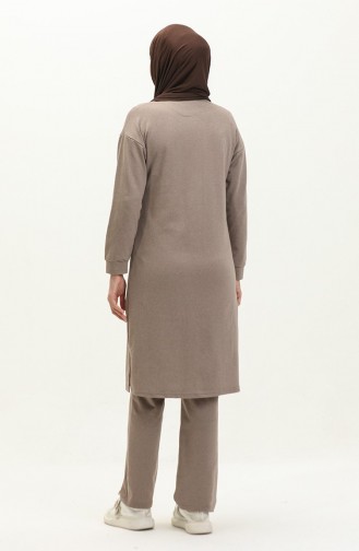 Trainingsanzug Mit Reißverschluss 3044-11 Nerz 3044-11