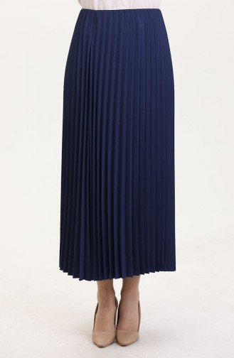 Piliseli Etek 0027-01 Lacivert