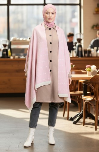 Omuz Şal 1078-01 Pudra