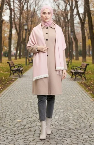 Schoudersjaal 1099-01 Poeder 1099-01