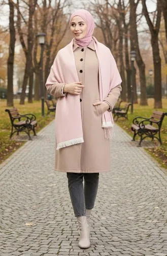 Schoudersjaal 1099-01 Poeder 1099-01