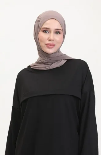 Two-Piece Tunic And Trouser Set 0549-05 Black 0549-05