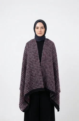 Schulterschal 1141-02 Lila 1141-02