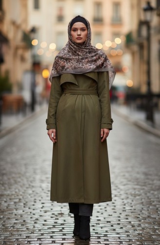 Floral Patterned Amber Scarf 70357-13 Mink 70357-13