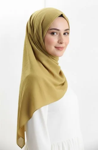 Bambu Eşarp 70248-22 Yağ Yeşili