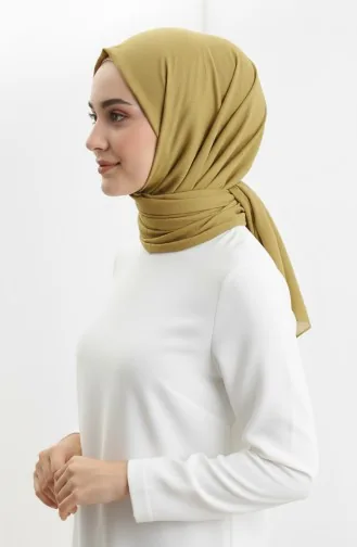Bambu Eşarp 70248-22 Yağ Yeşili