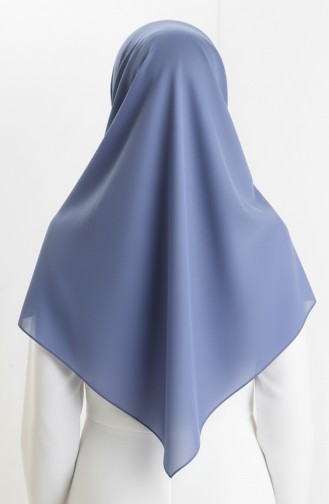 Écharpe En Mousseline Jan Jan 70311-06 Indigo 70311-06