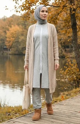 Trainingspak Met Ritssluiting 3044-03 Grijs 3044-03