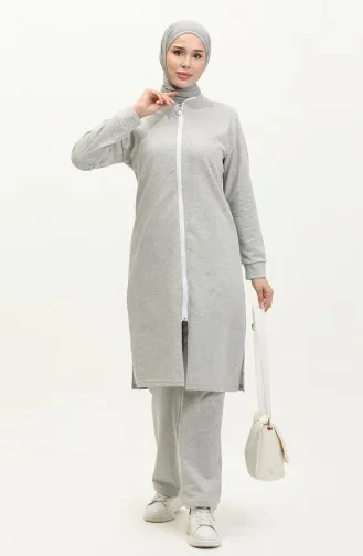 Trainingspak Met Ritssluiting 3044-03 Grijs 3044-03