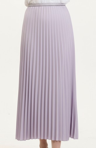 Jupe Plissée 0027-07 Lilas 0027-06