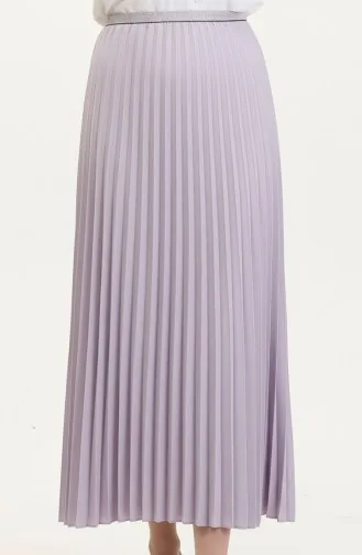 Geplooide Rok 0027-07 Lila 0027-06