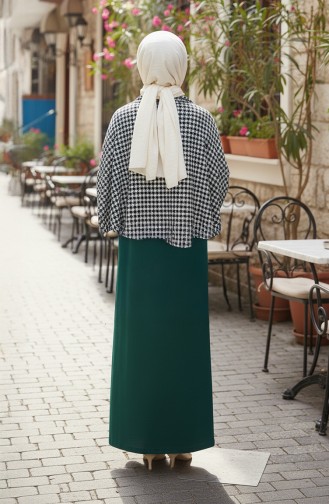 Schoudersjaal 1062-01 Zwart En Wit 1062-01