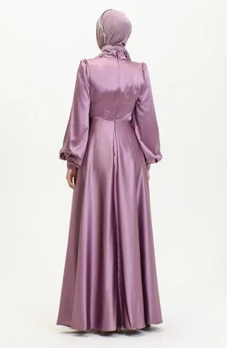 Holle Satijnen Avondjurk 52895-04 Dusty Rose 52895-04