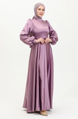 Holle Satijnen Avondjurk 52895-04 Dusty Rose 52895-04