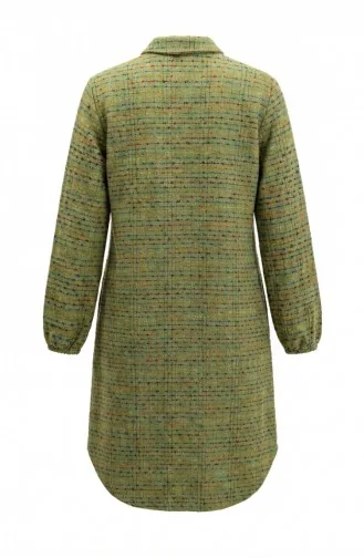 Tunique D`hiver De Bûcheron Boutonnée Longue 2506-02 Vert Olive 2506-02
