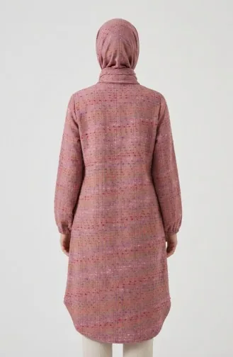 Tunique D`hiver De Bûcheron Boutonnée Longue 2506-03 Rose 2506-03