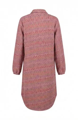 Tunique D`hiver De Bûcheron Boutonnée Longue 2506-03 Rose 2506-03