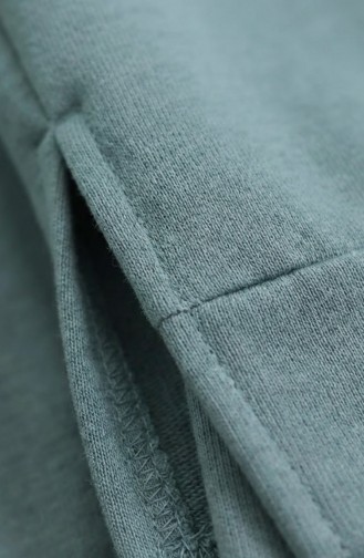 Tracksuit Set With Slit Detail 3083-13 Mint Green 3083-13