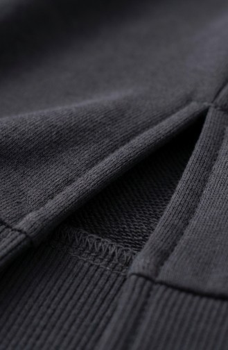 Trainingsanzug-Set Mit Schlitzdetail 3083-16 Anthrazit 3083-16