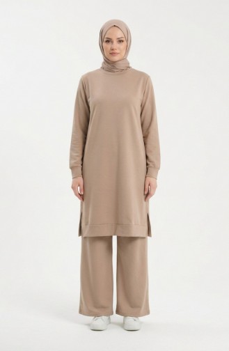 Ensemble De Survêtement Avec Fente 3083-17 Camel 3083-17