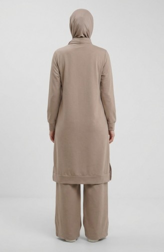 Ensemble De Survêtement Avec Fente 3083-17 Camel 3083-17