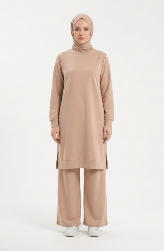 Ensemble De Survêtement Fendu 3083-18 Saumon 3083-18