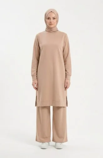 Ensemble De Survêtement Fendu 3083-18 Saumon 3083-18