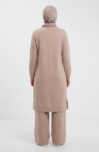 Ensemble De Survêtement Fendu 3083-18 Saumon 3083-18