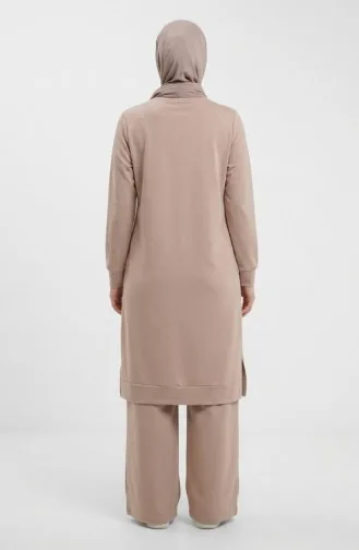 Ensemble De Survêtement Fendu 3083-18 Saumon 3083-18
