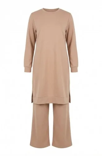 Ensemble De Survêtement Fendu 3083-18 Saumon 3083-18