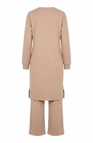 Ensemble De Survêtement Fendu 3083-18 Saumon 3083-18