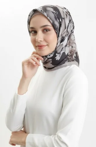 Gestreepte Amberkleurige Sjaal 70325-12 Nerts 70325-12