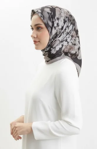 Gestreepte Amberkleurige Sjaal 70325-12 Nerts 70325-12